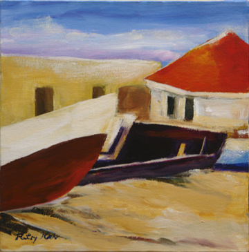 Ashore 1 Giclee Print by Patsy Mair