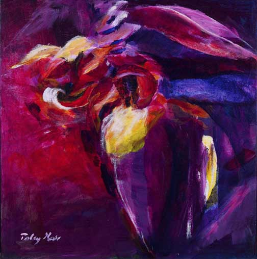 Banana Heart Giclee Print by Patsy Mair