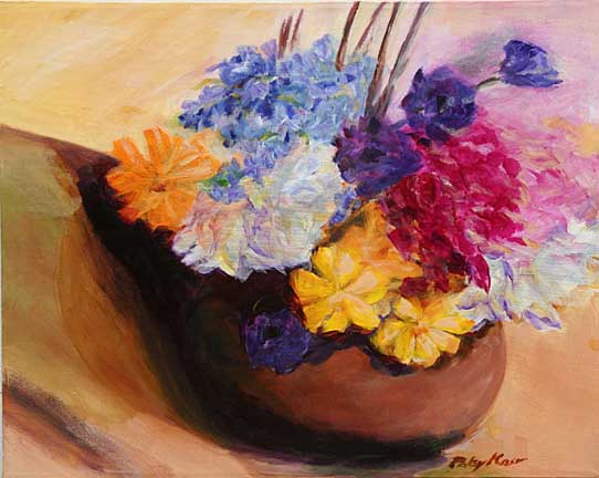 Flowers Giclee Print by Patsy Mair