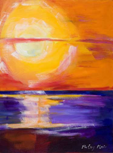 Sunset in Negril 1 Giclee Print by Patsy Mair