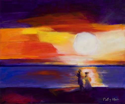 Sunset in Negril 111 Giclee Print by Patsy Mair