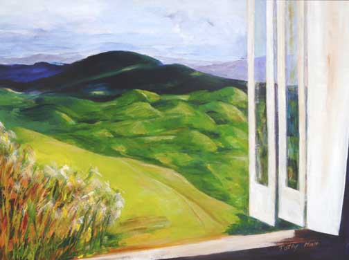 View from the Bunker Giclee Print by Patsy Mair